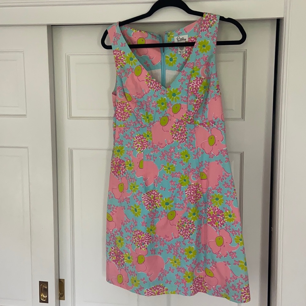 Early 2000’s Elephant Print Lilly dress